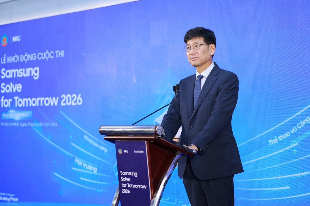 Phát động cuộc thi Samsung Solve for Tomorrow 2026 tại khu vực phía Nam