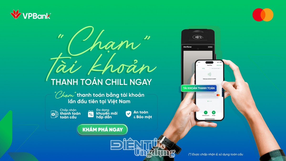 VPBank và Mastercard ra mắt giải pháp “Thanh toán bằng tài khoản”