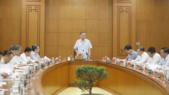 Tổng Bí thư, Chủ tịch nước Tô Lâm: Phải đưa công nghiệp vật liệu trở thành trụ cột chiến lược của nền kinh tế