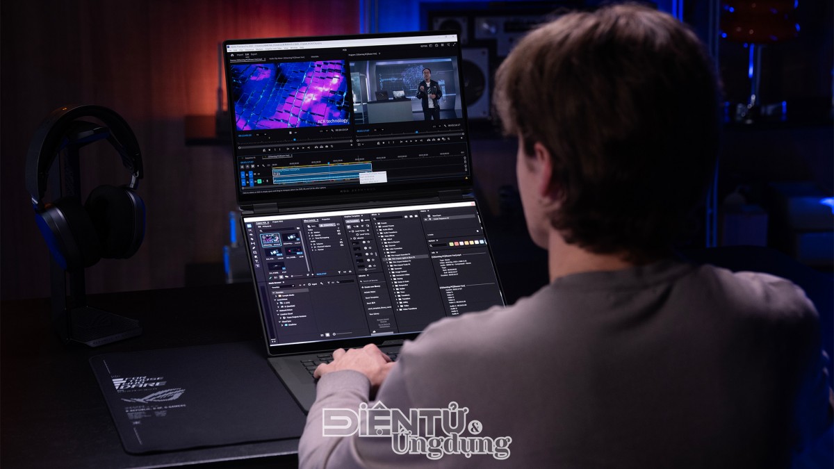 Mẫu laptop gaming hai màn hình, trị giá gần 200 triệu đồng của ASUS có gì?