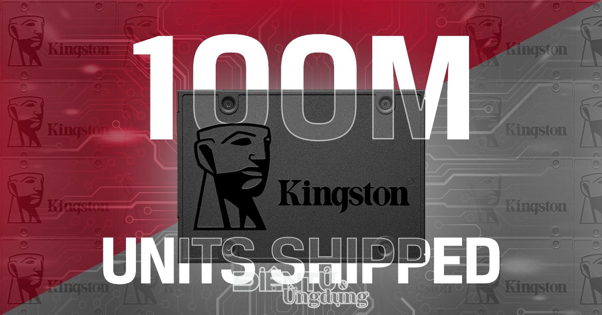 Kingston ghi nhận 100 triệu ổ cứng SSD SATA A400 đã xuất xưởng