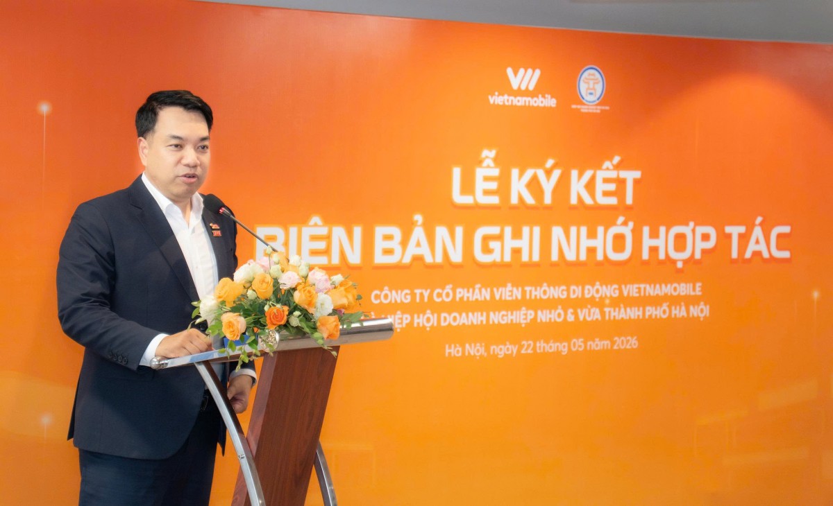 Vietnamobile và HANOISME hợp tác thúc đẩy chuyển đổi số cho doanh nghiệp nhỏ và vừa Hà Nội