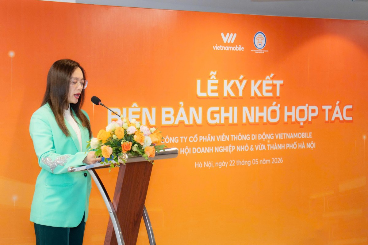 Vietnamobile và HANOISME hợp tác thúc đẩy chuyển đổi số cho doanh nghiệp nhỏ và vừa Hà Nội