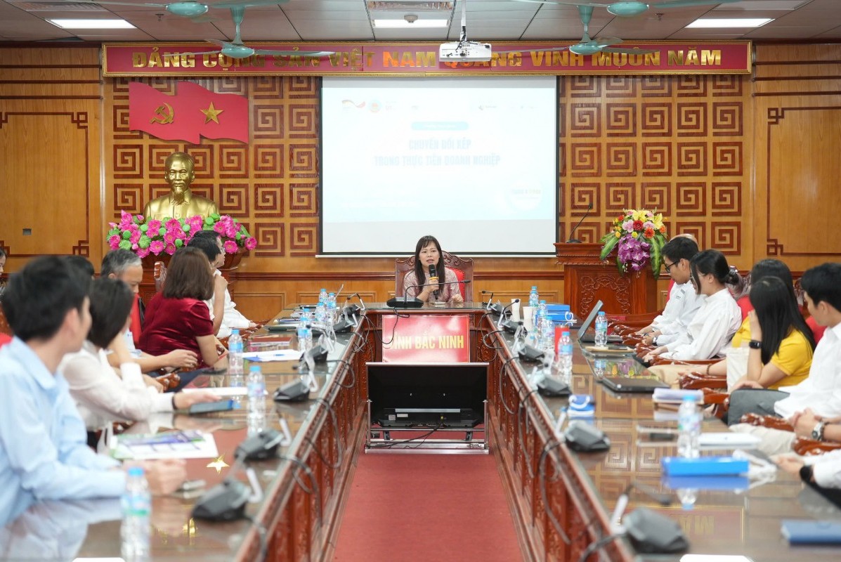 Bắc Ninh hỗ trợ doanh nghiệp sản xuất chuyển đổi kép trong kỷ nguyên số