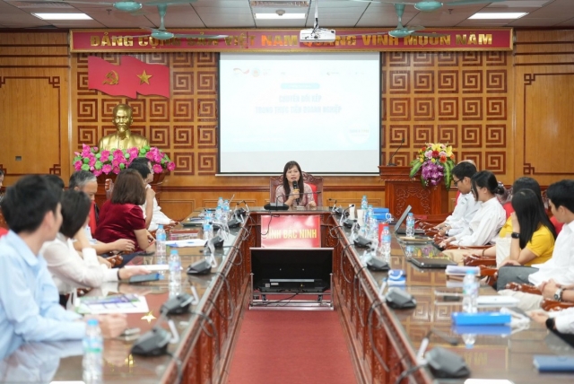 Bắc Ninh hỗ trợ doanh nghiệp sản xuất chuyển đổi kép trong kỷ nguyên số