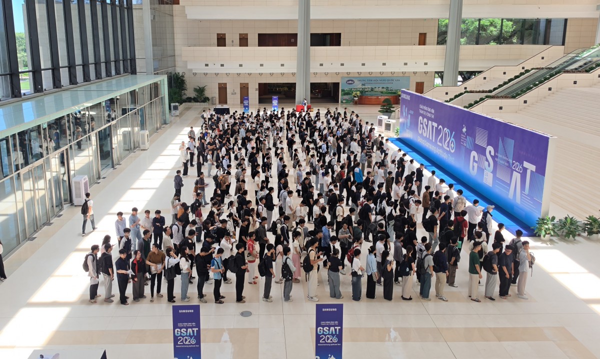 Samsung Việt Nam tuyển hàng nghìn kỹ sư, cử nhân và thực tập sinh qua kỳ thi GSAT 2026