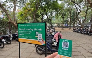 Hà Nội triển khai thu phí điện tử không dừng tại toàn bộ bãi đỗ xe