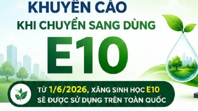 Chuyển sang xăng E10 từ 1/6: Điều người dùng xe máy và ô tô cần biết