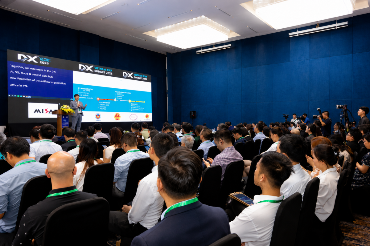 Toàn cảnh hội thảo 1 Vietnam - Asia DX Summit 2026. Toàn cảnh hội thảo 1 Vietnam - Asia DX Summit 2026.