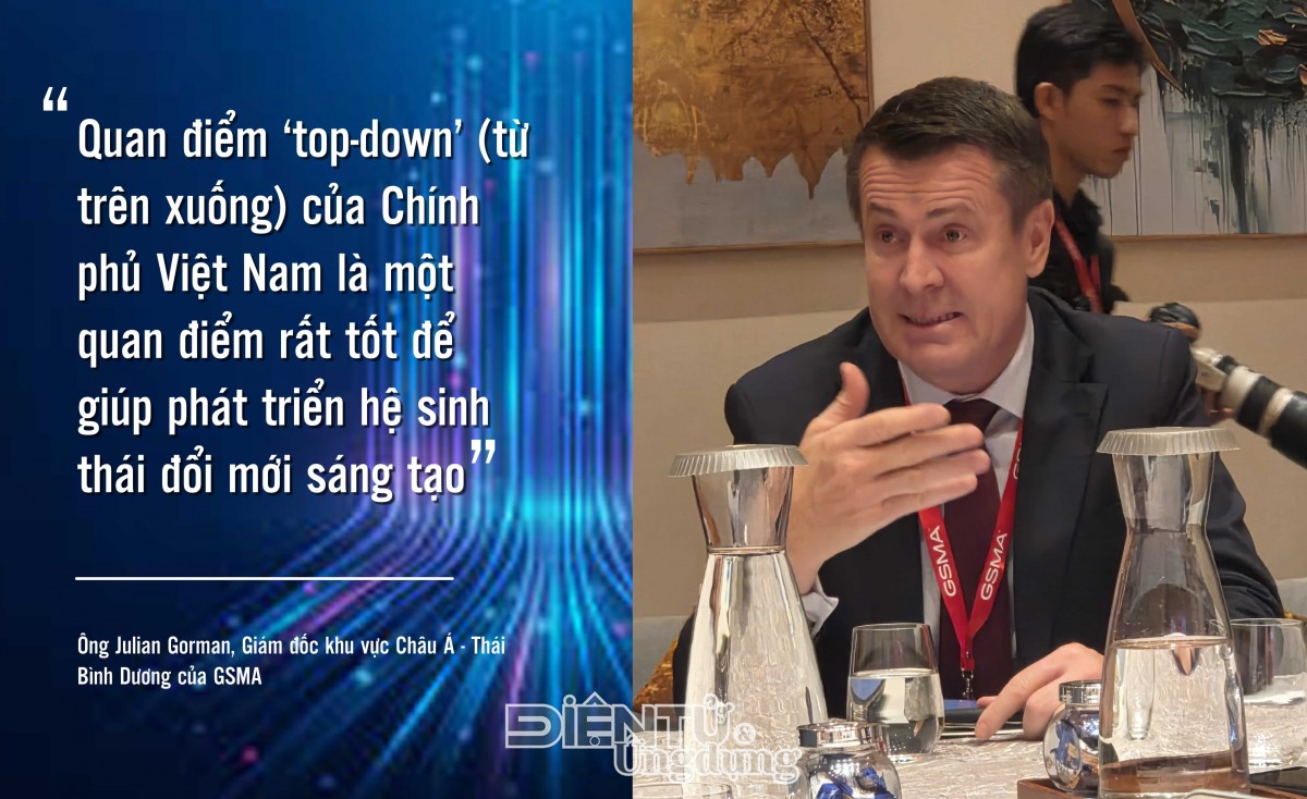 GSMA khuyến nghị nhà mạng Việt Nam xây dựng Open API và private network để 5G tạo ra giá trị kinh tế thực chất đến năm 2030 GSMA khuyến nghị nhà mạng Việt Nam xây dựng Open API và private network để 5G tạo ra giá trị kinh tế thực chất đến năm 2030