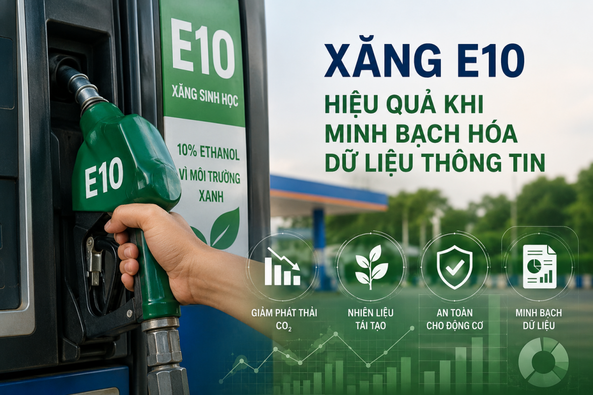 Vì sao Việt Nam đẩy nhanh lộ trình dùng xăng E10?
