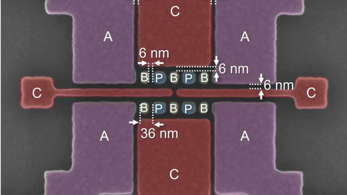 Chip lượng tử 6 nm đầu tiên thế giới có thể chứa hàng triệu qubit vào một tấm silicon Chip lượng tử 6 nm đầu tiên thế giới có thể chứa hàng triệu qubit vào một tấm silicon