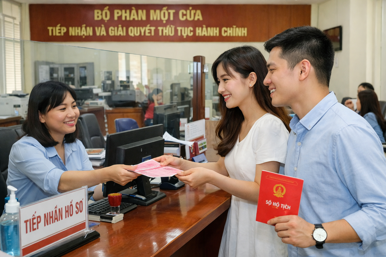 Người dân đăng ký hộ tịch tại bất kỳ UBND cấp xã nào mà không phụ thuộc nơi cư trú- Ảnh 1.