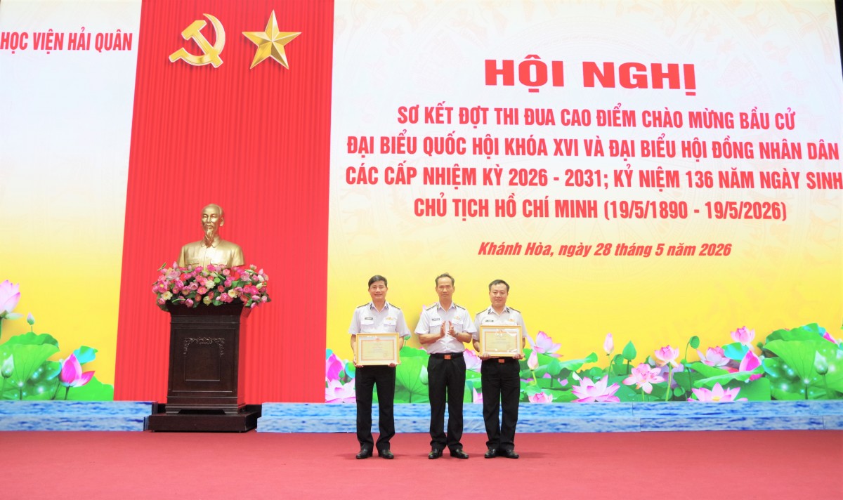 Học viện Hải quân đẩy mạnh thi đua quyết thắng, hoàn thành tốt nhiệm vụ huấn luyện và nghiên cứu khoa học Học viện Hải quân đẩy mạnh thi đua quyết thắng, hoàn thành tốt nhiệm vụ huấn luyện và nghiên cứu khoa học