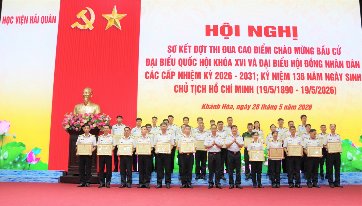 Học viện Hải quân đẩy mạnh thi đua quyết thắng, hoàn thành tốt nhiệm vụ huấn luyện và nghiên cứu khoa học Học viện Hải quân đẩy mạnh thi đua quyết thắng, hoàn thành tốt nhiệm vụ huấn luyện và nghiên cứu khoa học