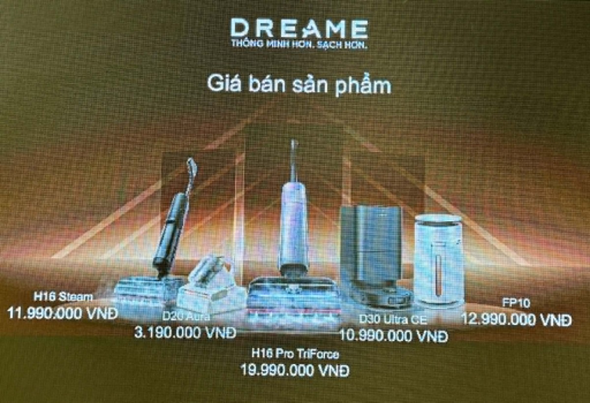 Khẳng định vị thế tiên phong, Dreame ra mắt loạt sản phẩm mới