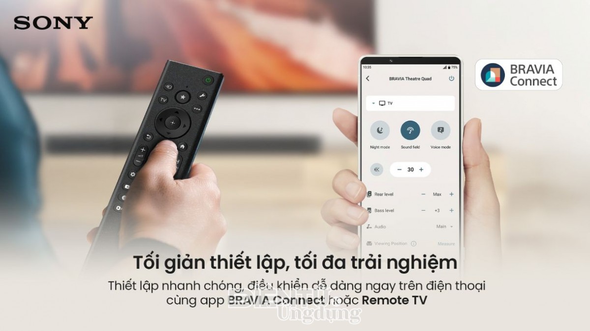 Sony ra mắt loạt TV Bravia và loa Bravia Theatre thế hệ mới