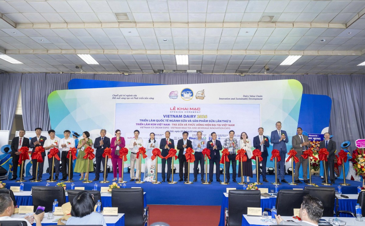 Khai mạc Triển lãm Quốc tế ngành sữa và sản phẩm sữa lần thứ 5 Khai mạc Triển lãm Quốc tế ngành sữa và sản phẩm sữa lần thứ 5