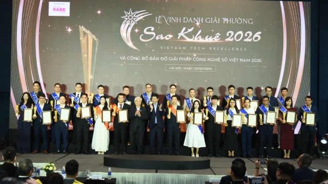 Trao Giải thưởng Sao Khuê và công bố Bản đồ Giải pháp Công nghệ số Việt Nam 2026