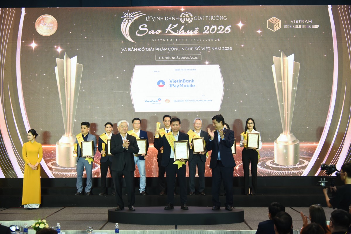 Trao Giải thưởng Sao Khuê và công bố Bản đồ Giải pháp Công nghệ số Việt Nam 2026