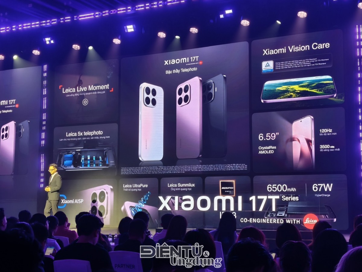 Xiaomi chính thức trình làng bộ đôi Xiaomi 17T Series