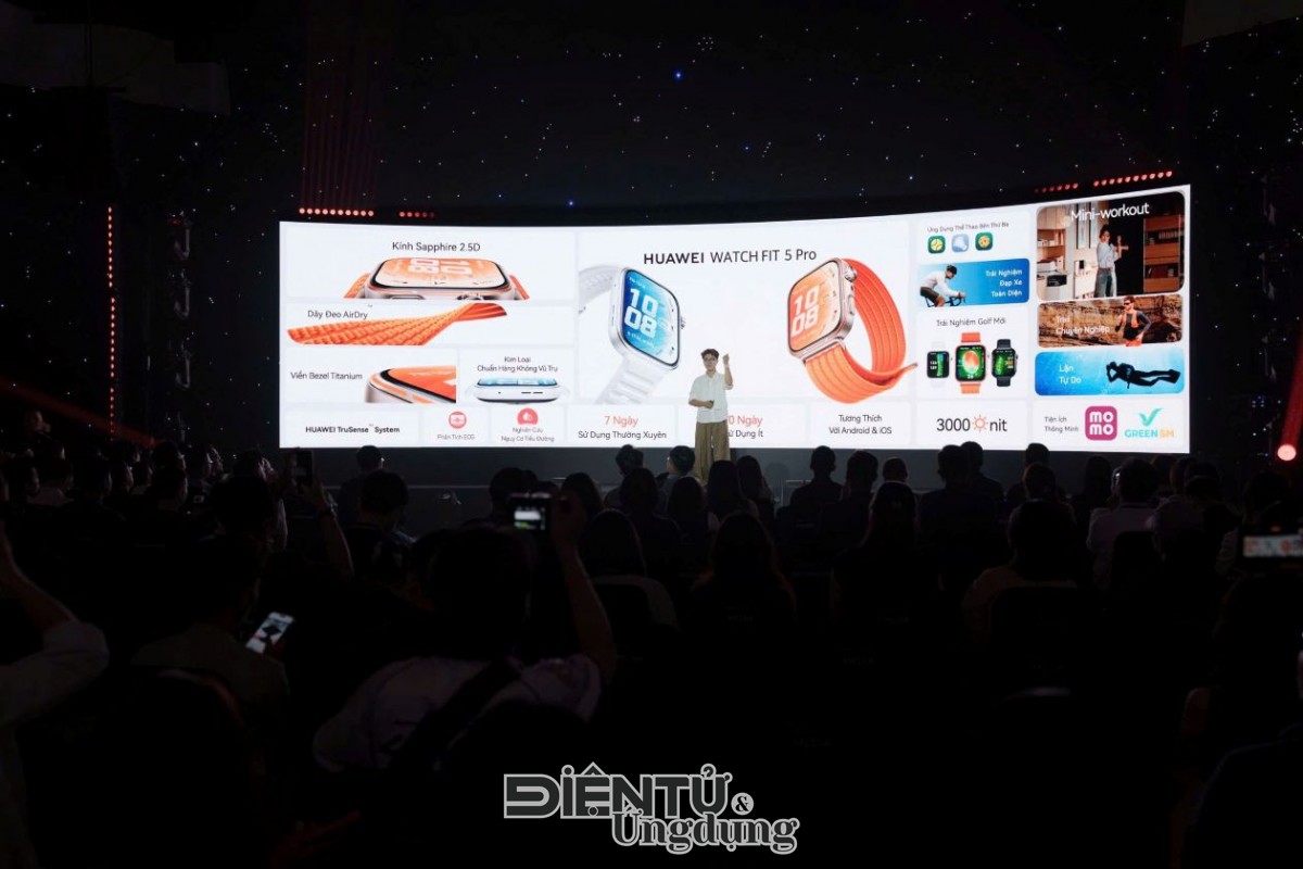 Huawei chính thức ra mắt WATCH FIT 5 Series tại Việt Nam Huawei chính thức ra mắt WATCH FIT 5 Series tại Việt Nam