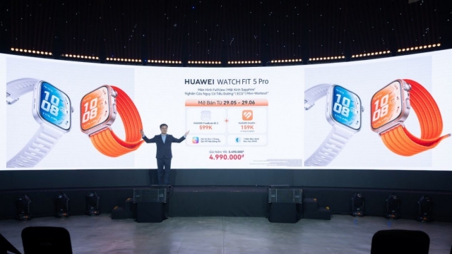 Huawei chính thức ra mắt WATCH FIT 5 Series tại Việt Nam