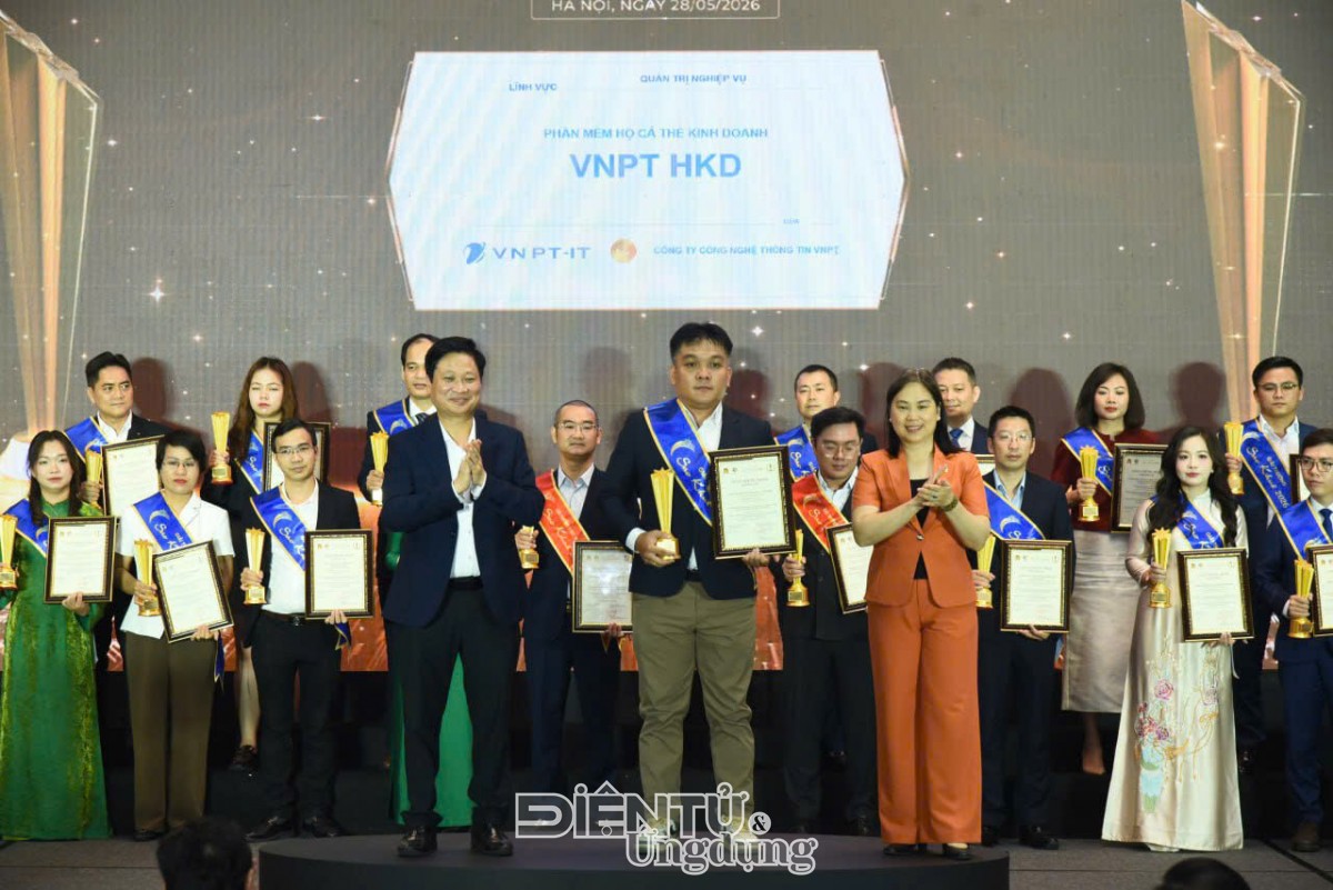 VNPT 7 lần xướng tên tại giải Sao Khuê 2026