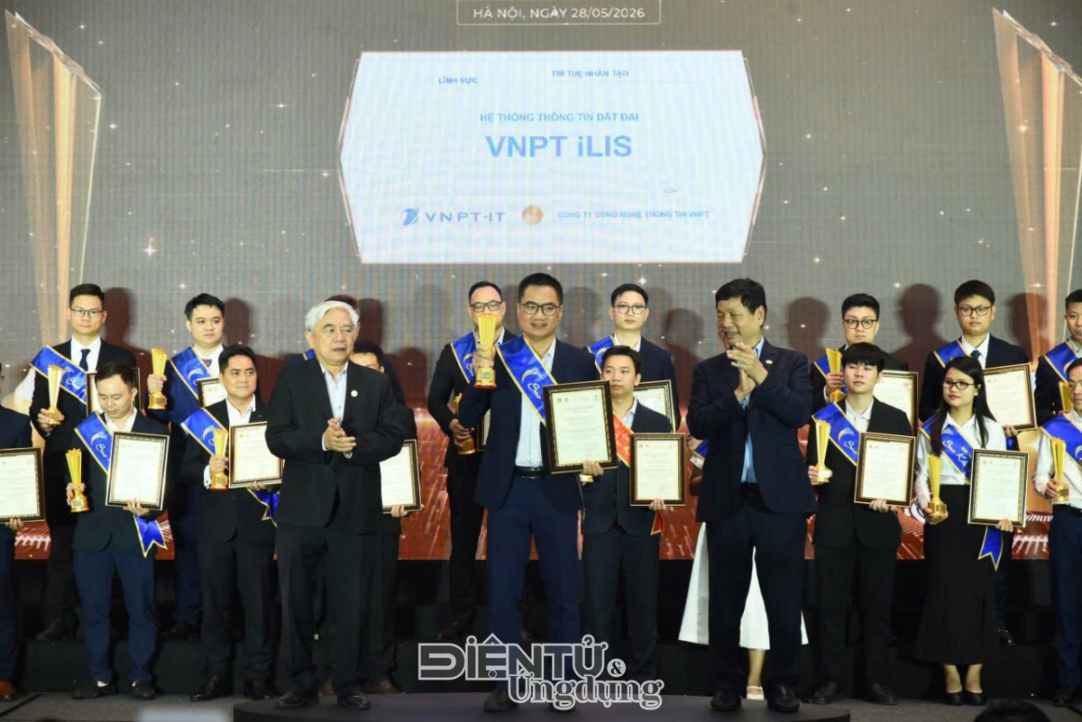 VNPT 7 lần xướng tên tại giải Sao Khuê 2026