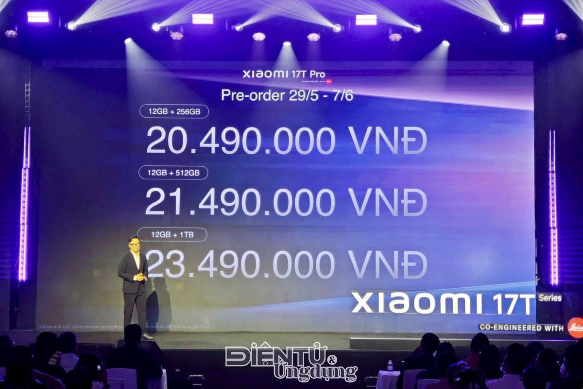 Xiaomi chính thức trình làng bộ đôi Xiaomi 17T Series