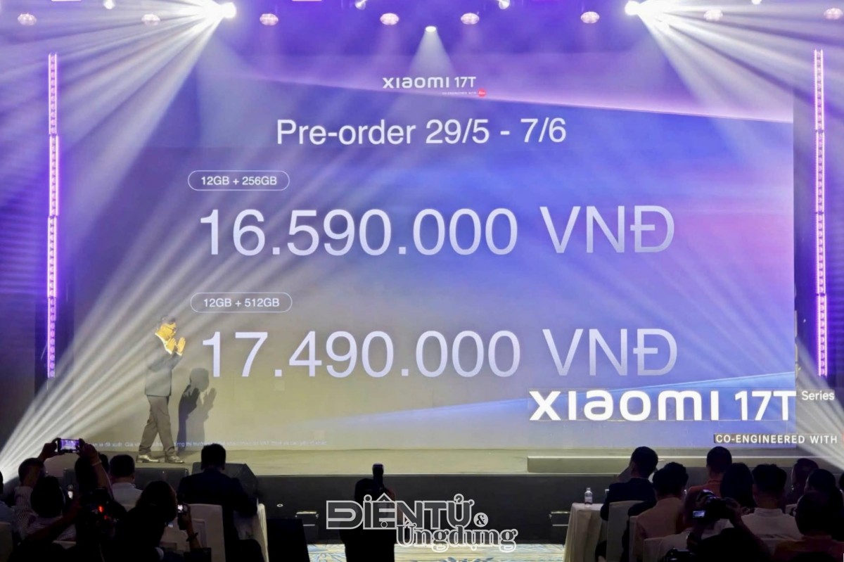 Xiaomi chính thức trình làng bộ đôi Xiaomi 17T Series