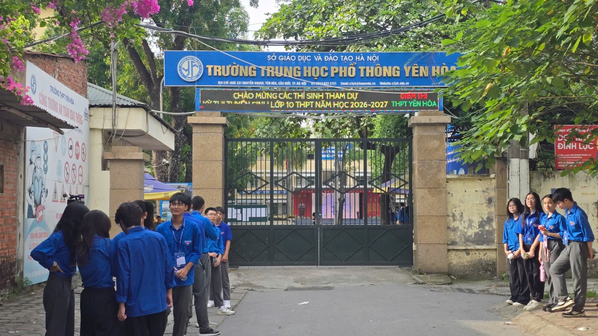 Hà Nội bước vào kỳ thi lớp 10 lớn nhất lịch sử: Công nghệ đồng hành cùng thí sinh
