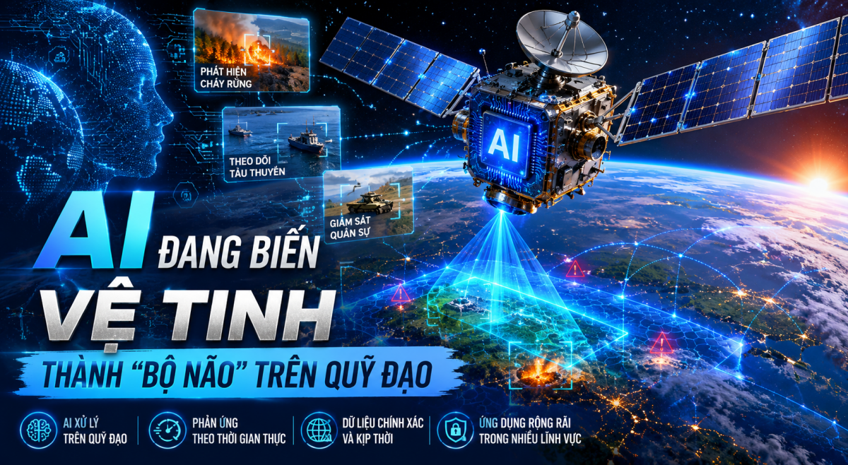 AI đang biến vệ tinh thành 
