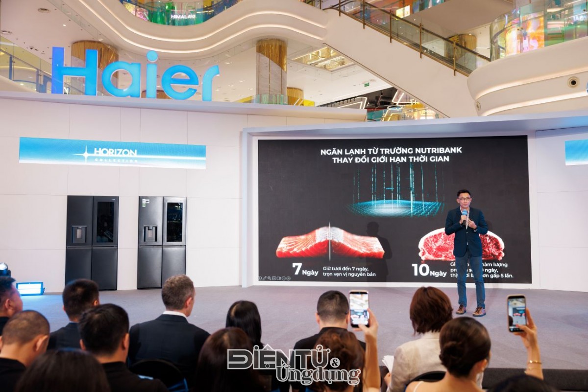 Haier ra mắt dòng tủ lạnh Haier Horizon Collection thế hệ mới