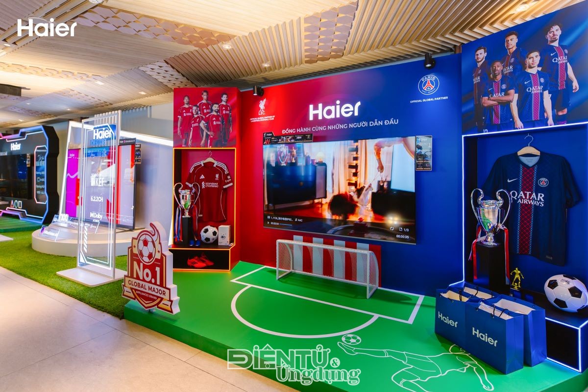 Đón đầu Worldcup, Haier ra mắt dải sản phẩm TV thế hệ mới