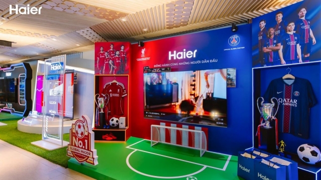 Đón đầu mùa Worldcup, Haier ra mắt dải sản phẩm TV thế hệ mới