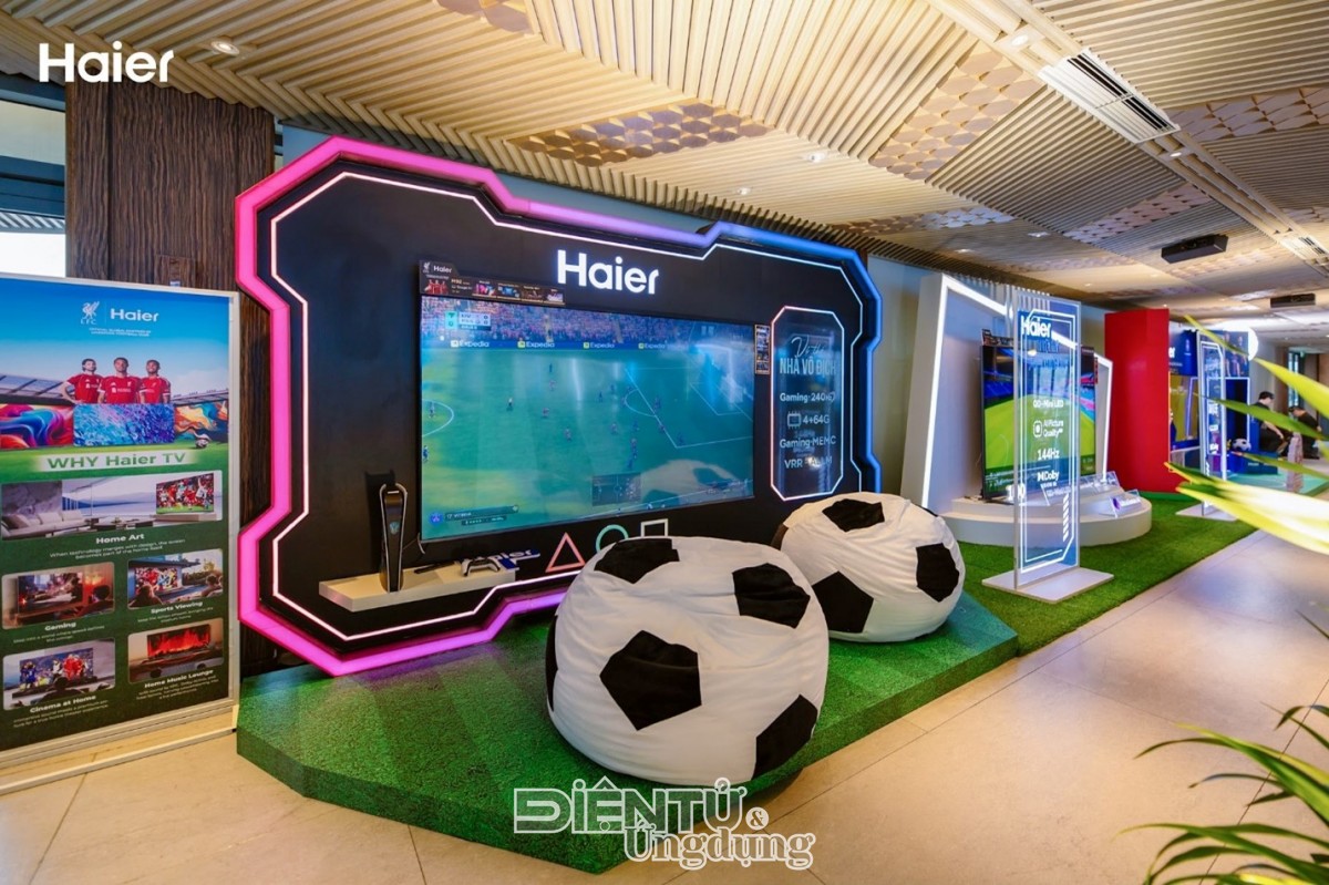 Đón đầu Worldcup, Haier ra mắt dải sản phẩm TV thế hệ mới