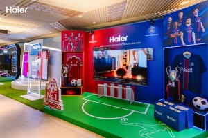 Đón đầu mùa Worldcup, Haier ra mắt dải sản phẩm TV thế hệ mới