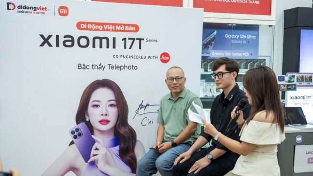 Giới trẻ hào hứng trải nghiệm sớm Xiaomi 17T series tại Di Động Việt