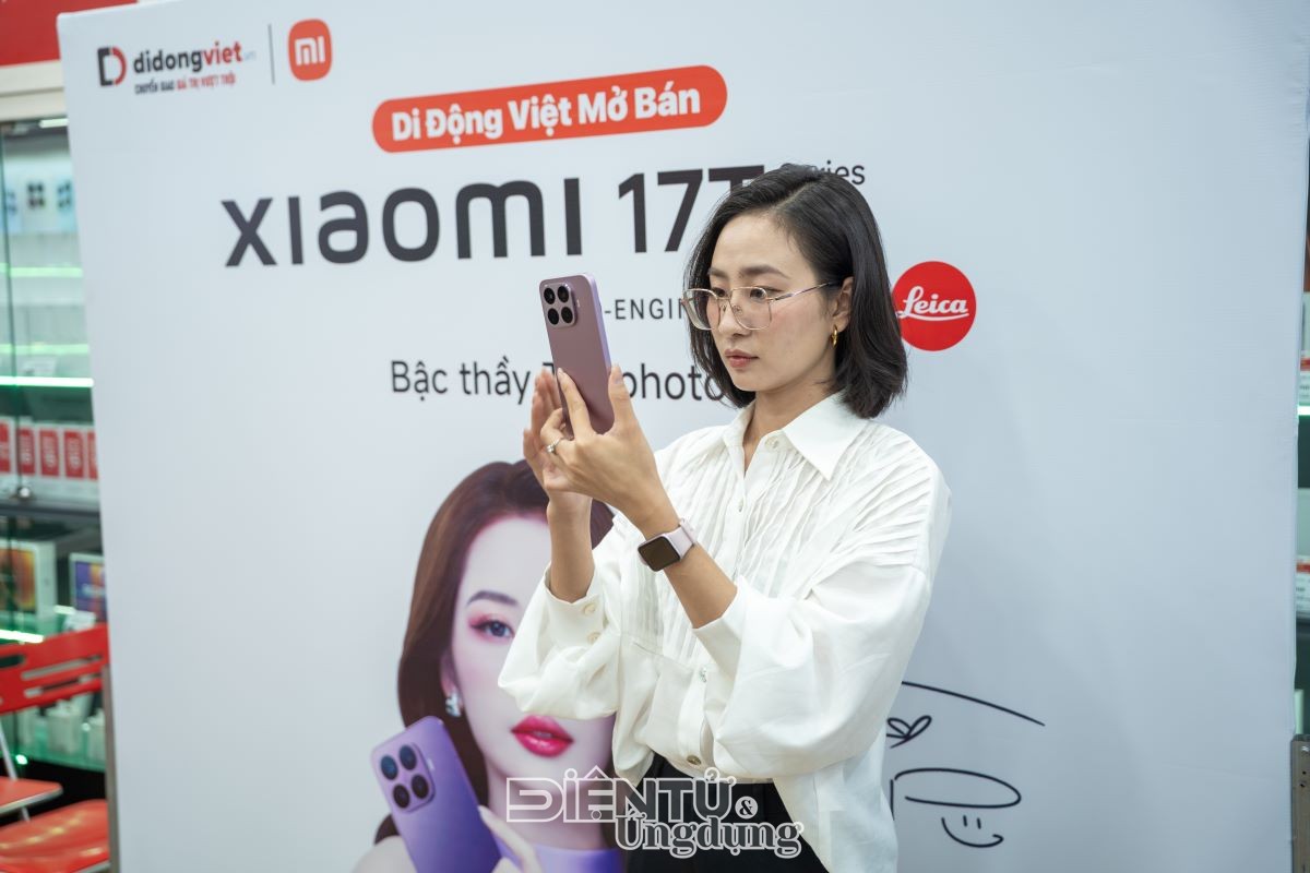 Giới trẻ hào hứng trải nghiệm sớm Xiaomi 17T series tại Di Động Việt