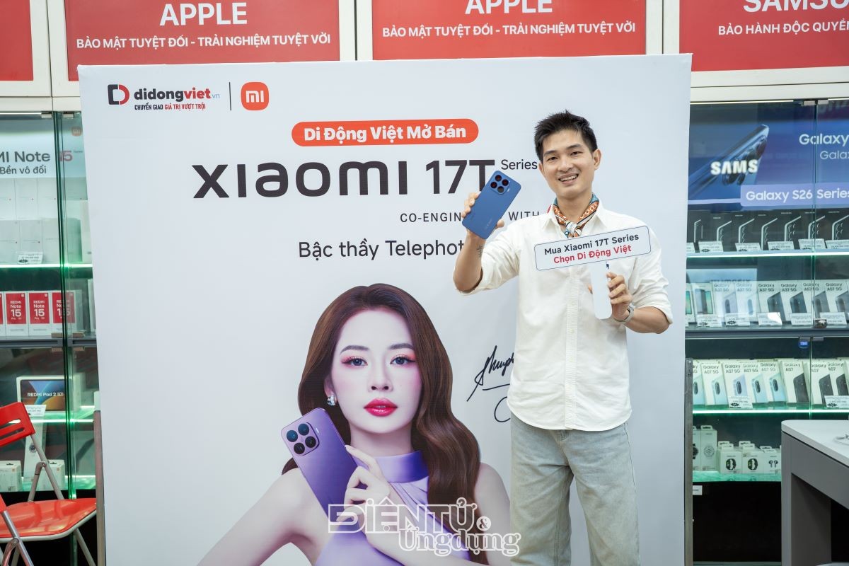Giới trẻ hào hứng trải nghiệm sớm Xiaomi 17T series tại Di Động Việt