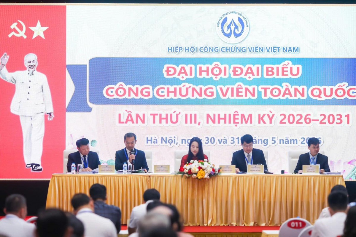 Đại hội đại biểu công chứng viên toàn quốc lần thứ III: Xác lập tầm nhìn chiến lược trong giai đoạn phát triển mới