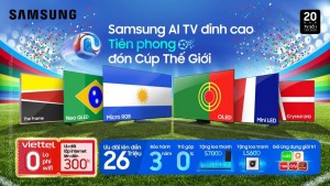 Tận hưởng World Cup 2026 cùng chế độ Bóng đá AI và Vision AI Companion trên Samsung AI TV