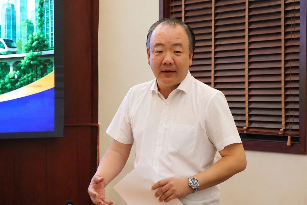 Ông Trần Hữu Linh, Cục trưởng Cục Quản lý và Phát triển thị trường trong nước (Bộ Công Thương), phát biểu tại lễ tổng kết và trao giải, ngày 1/6/2026 tại Hà Nội.