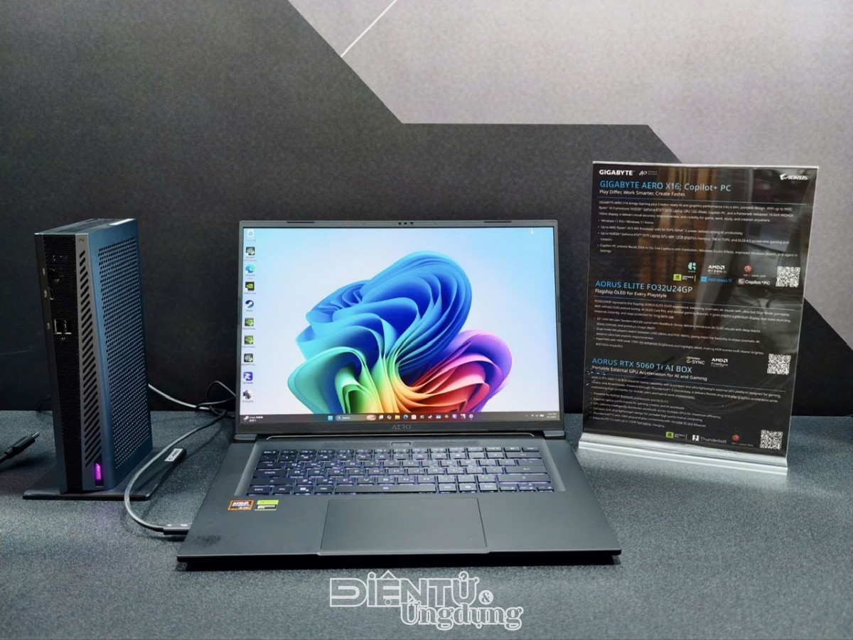 Ghi dấu hành trình 40 năm, GIGABYTE ra mắt loạt sản phẩm mới với nhiều đột phá tại Computex 2026