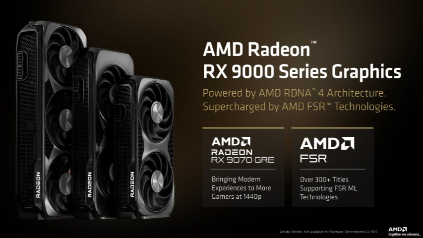 AMD mở rộng dòng Radeon RX 9000 Series với sự xuất hiện của RX 9070 GRE trên thị trường toàn cầu.