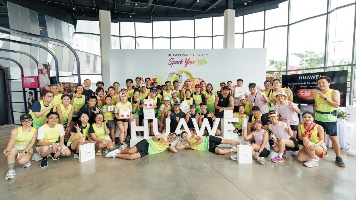 Cùng HUAWEI WATCH FIT 5 Series lan tỏa tinh thần sống năng động