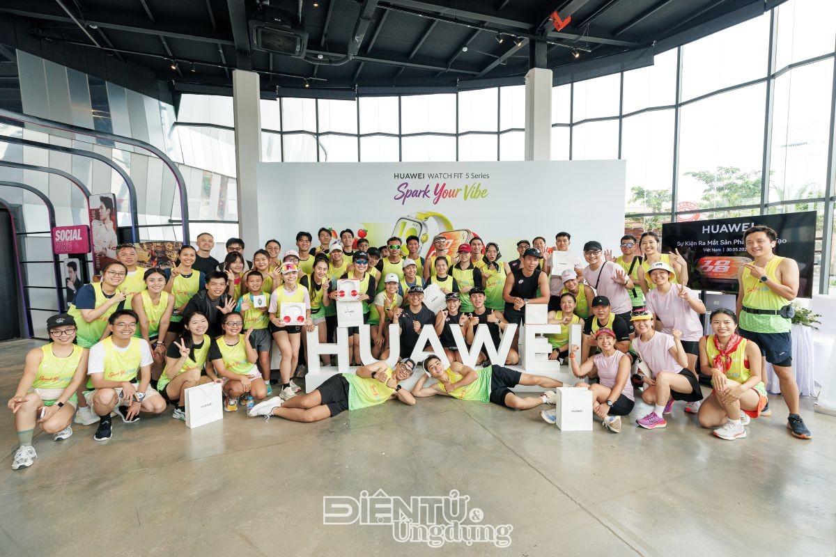 Cùng HUAWEI WATCH FIT 5 Series lan tỏa tinh thần sống năng động tại ngày hội Huawei Active Day