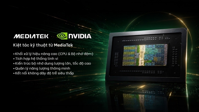 MediaTek và NVIDIA ra mắt NVIDIA RTX Spark