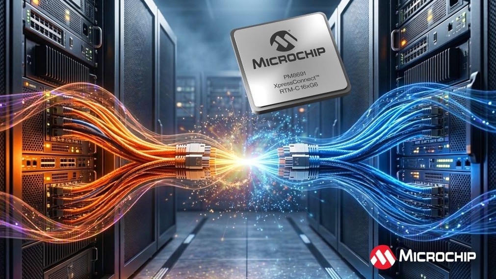 Microchip ra mắt thiết bị tái định thời PCIe 6.0 cho trung tâm dữ liệu AI